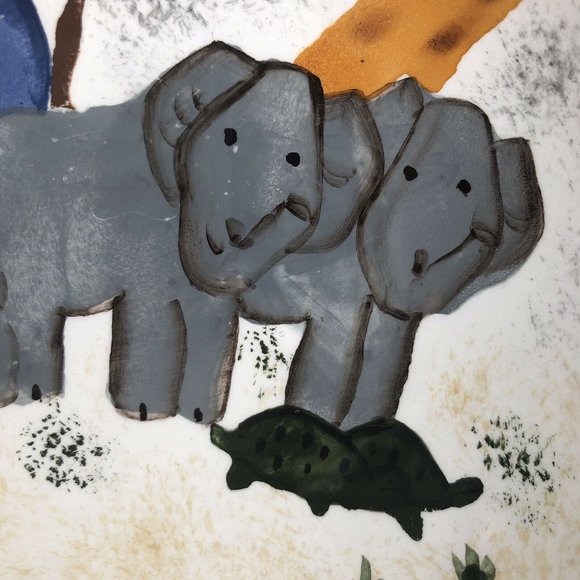 Noah's Ark Creatively Yours Karen DeAlwis Handpainted Bowl Cereal Bowl - Picture 4 of 10